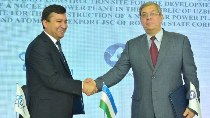 Russia and Uzbekistan agree to start survey of new plant site