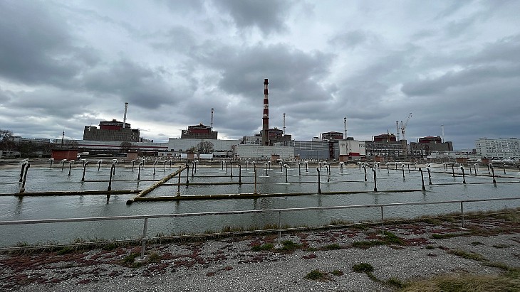 IAEA team seeks access to new dam at Zaporizhzhia plant