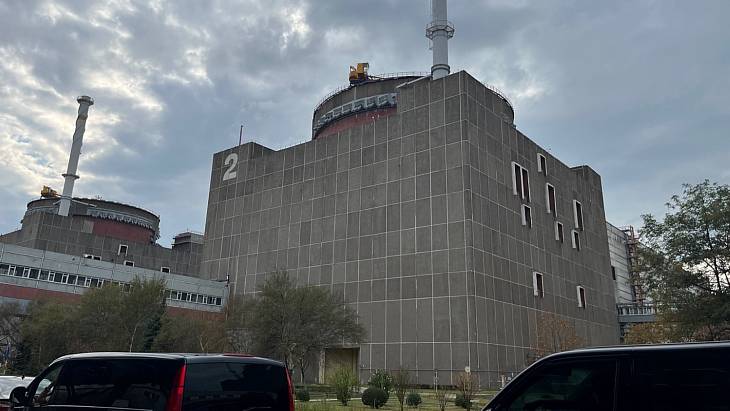 IAEA's Grossi visits Zaporizhzhia nuclear power plant