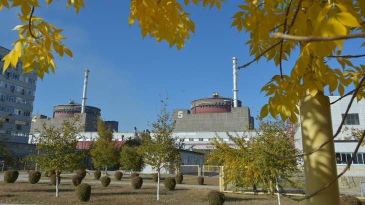 Zaporizhzhia: Unit 4 in hot shutdown, IAEA reports mines