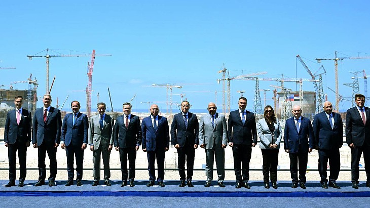 Reactor vessel installed in El Dabaa's second unit