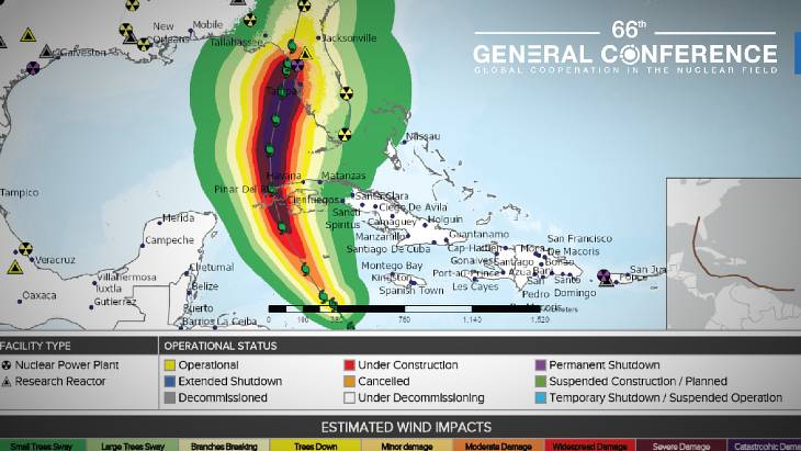 Early warning system for natural hazards launched by IAEA