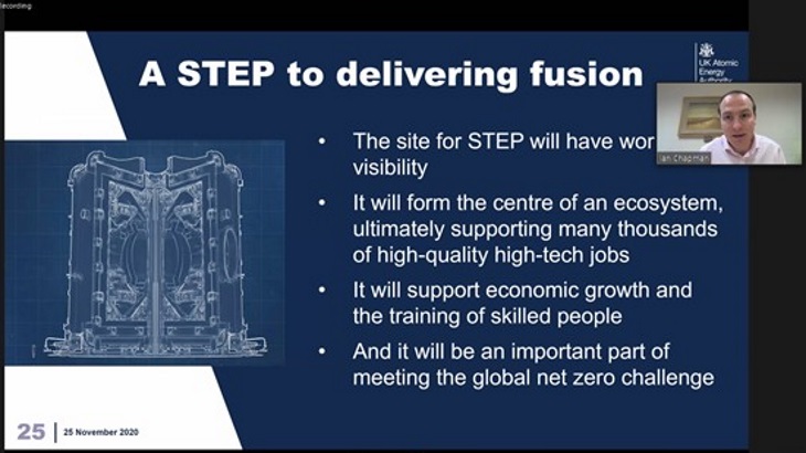 Speech: Hosting the world&#39;s first fusion power plant